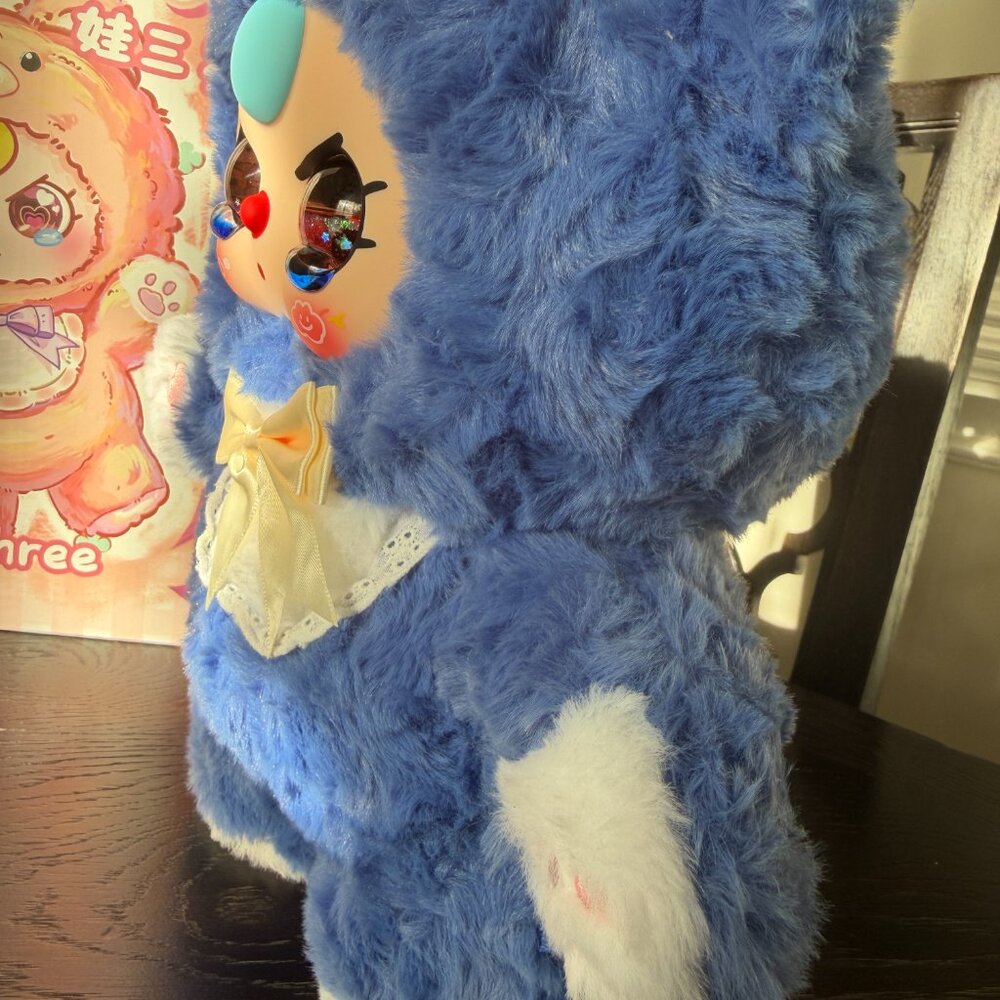 Cure Planeta Stunning 400% Baby Three with special liquid eyes, rare indigo